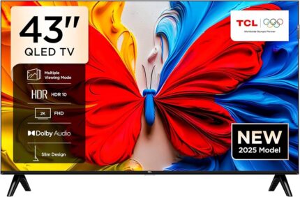 TCL 43 inch 43S5K QLED 2K smart android television