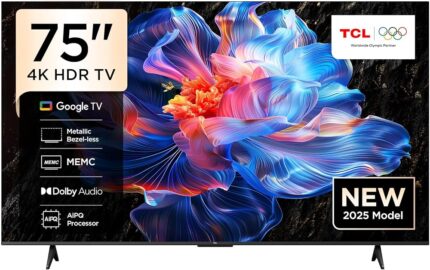 TCL 75 inch UHD 4K Smart Android TV (75P6K)