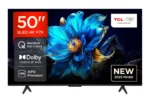 TCL 50 inch QLED PRO 4K SMART ANDROID tv